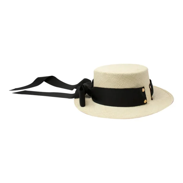 Women's Panama Hats-Sensi Studio Adjustable Ribbon Cordovan Hat