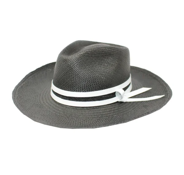 Men's Panama Hats-Sensi Studio Aguacate Long brim hat