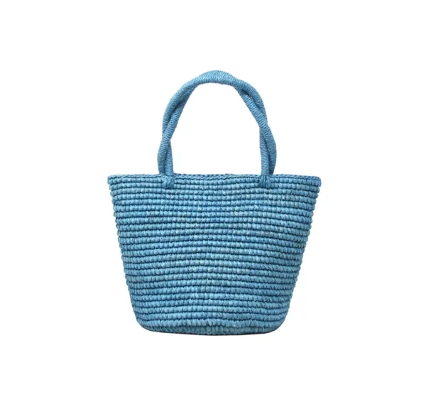 Handbags-Sensi Studio Baby tote woven straw solid