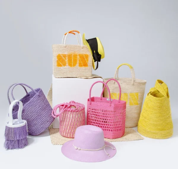 Handbags-Sensi Studio “Bolso Playero” Soft Woven Straw Carryall