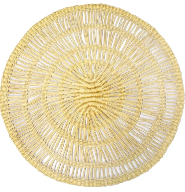 Home-Sensi Studio Calado multicolor Round Placemat (Set of 2 Units)