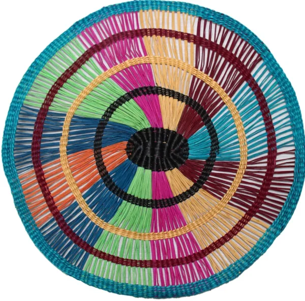 Home-Sensi Studio Calado multicolor Round Placemat (Set of 2 Units)