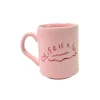 Home-Sensi Studio Ceramic Mug “Life is a Beach” (Set of 4)