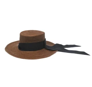 Men's Panama Hats | Women's Panama Hats-Sensi Studio Cordovan Long Brim