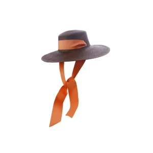 Women's Panama Hats-Sensi Studio Cordovan Long Brim with Medium band