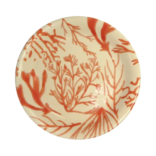 Home-Sensi Studio Dessert Plate “Corales de la Isla” (Set of 4)