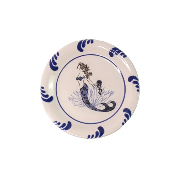 Home-Sensi Studio Dessert Plate “Sirenas” (Set of 4)