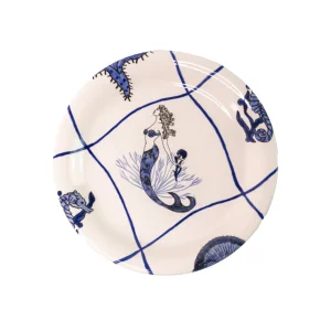 Home-Sensi Studio Dinner Plate “Sirenas” (Set of 4)