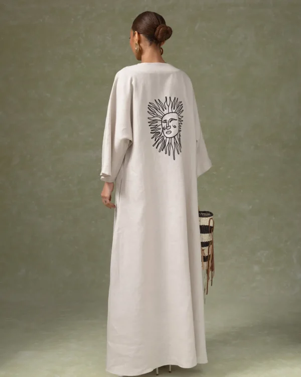 Rtw-Sensi Studio Embroidered Maxi Kaftan