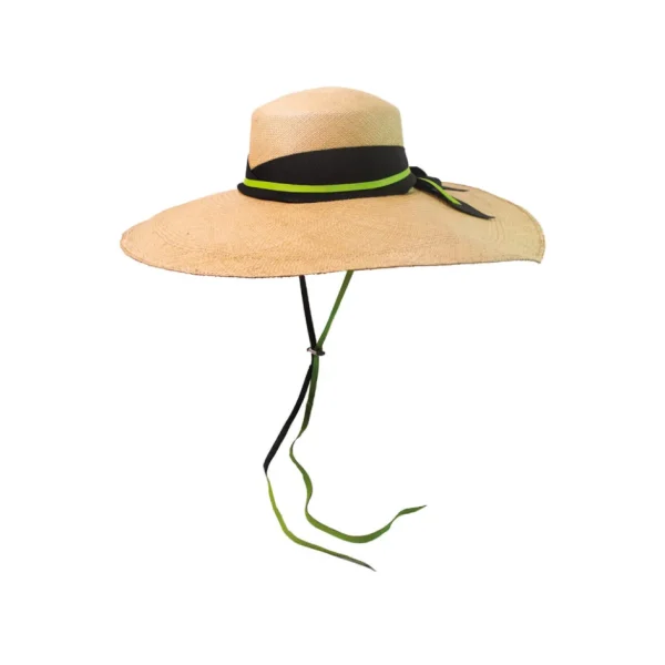 Women's Panama Hats-Sensi Studio Extra Long Brim Cordovan Hat