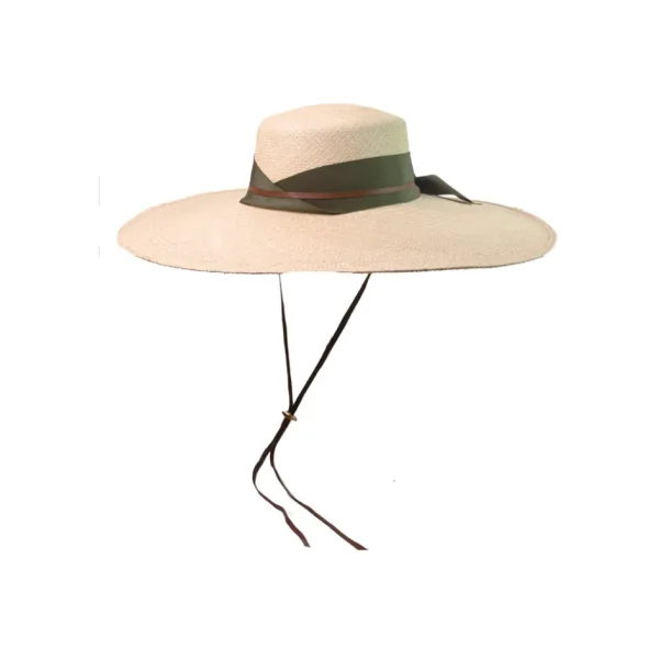 Women's Panama Hats-Sensi Studio Extra Long Brim Cordovan Hat