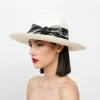 Women's Panama Hats-Sensi Studio Frayed Panama Hat Long Brim