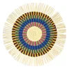 Home-Sensi Studio Frayed Round Placemat (Set of 2 units)