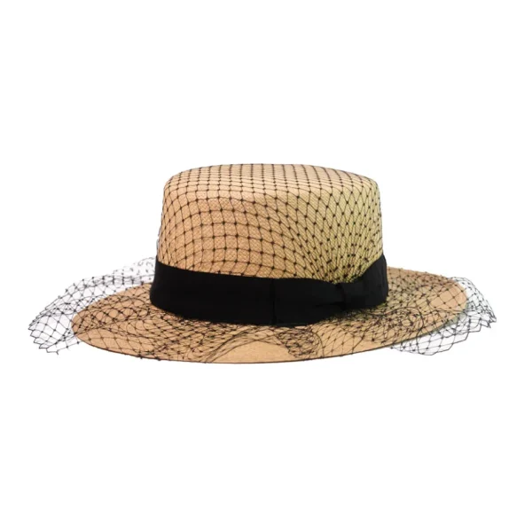 Women's Panama Hats-Sensi Studio Glamour Cordovan Hat