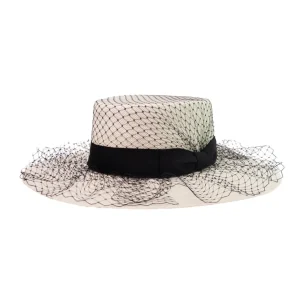 Women's Panama Hats-Sensi Studio Glamour Long Brim Cordovan Hat