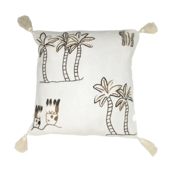 Home-Sensi Studio Hand Embroidered Cushion Lining( Set of 2 Units)