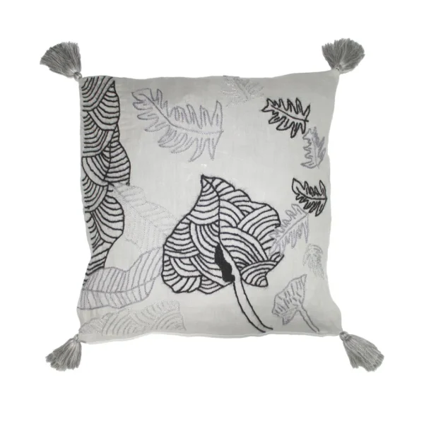 Home-Sensi Studio Hand Embroidered Cushion Lining( Set of 2 Units)