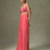 Rtw-Sensi Studio Hand Embroidered Cut Out Maxi Dress