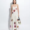 Rtw-Sensi Studio Hand Embroidered Flower Dress