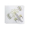 Home-Sensi Studio Hand Embroidered Linen Napkin (Set of 4)