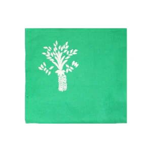 Home-Sensi Studio Hand embroidered linen napkin (Set of 4 Units)