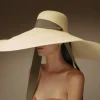 Women's Panama Hats-Sensi Studio “Haute Beach” Lady Ibiza with Adjustable Ribbon