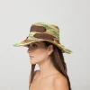 Women's Panama Hats-Sensi Studio Hippie Crochet Long Brim