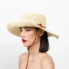 Women's Panama Hats-Sensi Studio Hippie Hat Crochet Long Brim