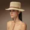 Women's Panama Hats-Sensi Studio Hippie hat with Leather band