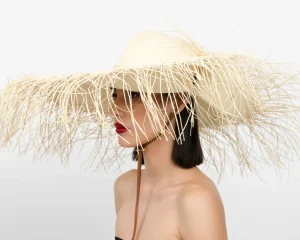 Women's Panama Hats-Sensi Studio Lady Ibiza Extra Frayed Hat