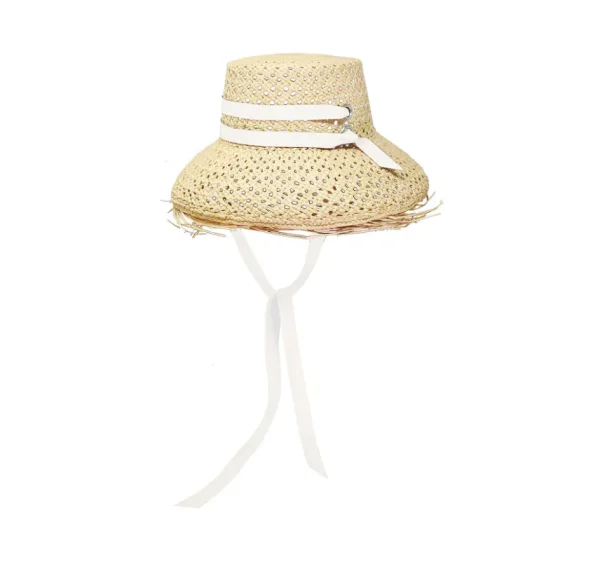 Women's Panama Hats-Sensi Studio Lamp Shade Calado Hat