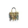 Handbags-Sensi Studio Leather fringe mini tote