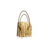 Handbags-Sensi Studio Leather Fringe soft Carry all