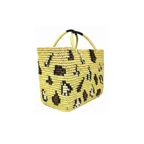 Handbags-Sensi Studio Leopard Canasta Mexicana