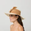 Women's Panama Hats-Sensi Studio Long Brim Cordovan with Medium Band