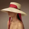 Women's Panama Hats-Sensi Studio Long Brim Dumunt hat with adjustable ribbon