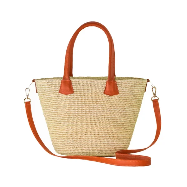 Handbags-Sensi Studio Medium Basket With Leather Handles