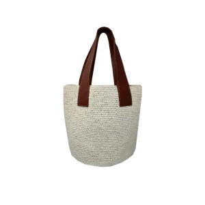 Handbags-Sensi Studio Medium "El viajero” Woven Straw Bag