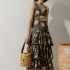 Rtw-Sensi Studio Midi Ruffle Dress