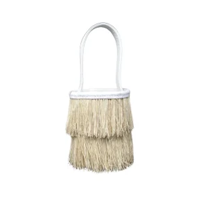 Handbags-Sensi Studio MINI FRAYED BUCKET BASKET