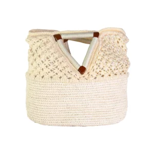 Handbags-Sensi Studio Netted Beach Basket