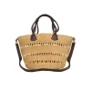 Handbags-Sensi Studio Open Weave Beach Basket