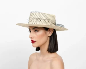 Women's Panama Hats-Sensi Studio Open Weave Cordovan Hat