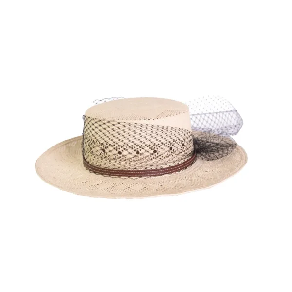 Women's Panama Hats-Sensi Studio Open Weave Cordovan Hat