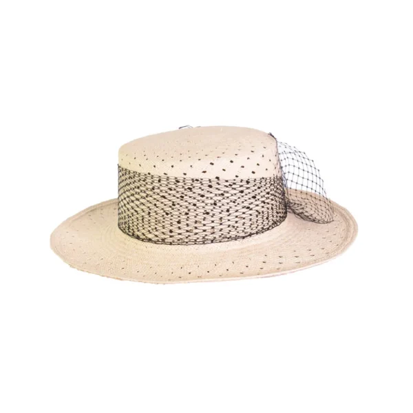 Women's Panama Hats-Sensi Studio Open Weave Cordovan Hat