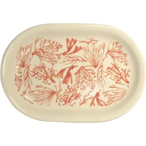 Home-Sensi Studio Oval Platter “Corales de la Isla” (Set of 2)