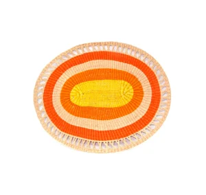 Home-Sensi Studio Oval Sunshine Placemat (Set of 4 units)