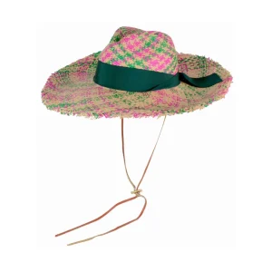 Women's Panama Hats-Sensi Studio Pareado Frayed Extra Long Brim Panama Hat