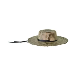 Women's Panama Hats-Sensi Studio Pilares Frayed Cordovan Long Brim