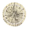 Home-Sensi Studio Pollock Round Placemat (Set of 2)